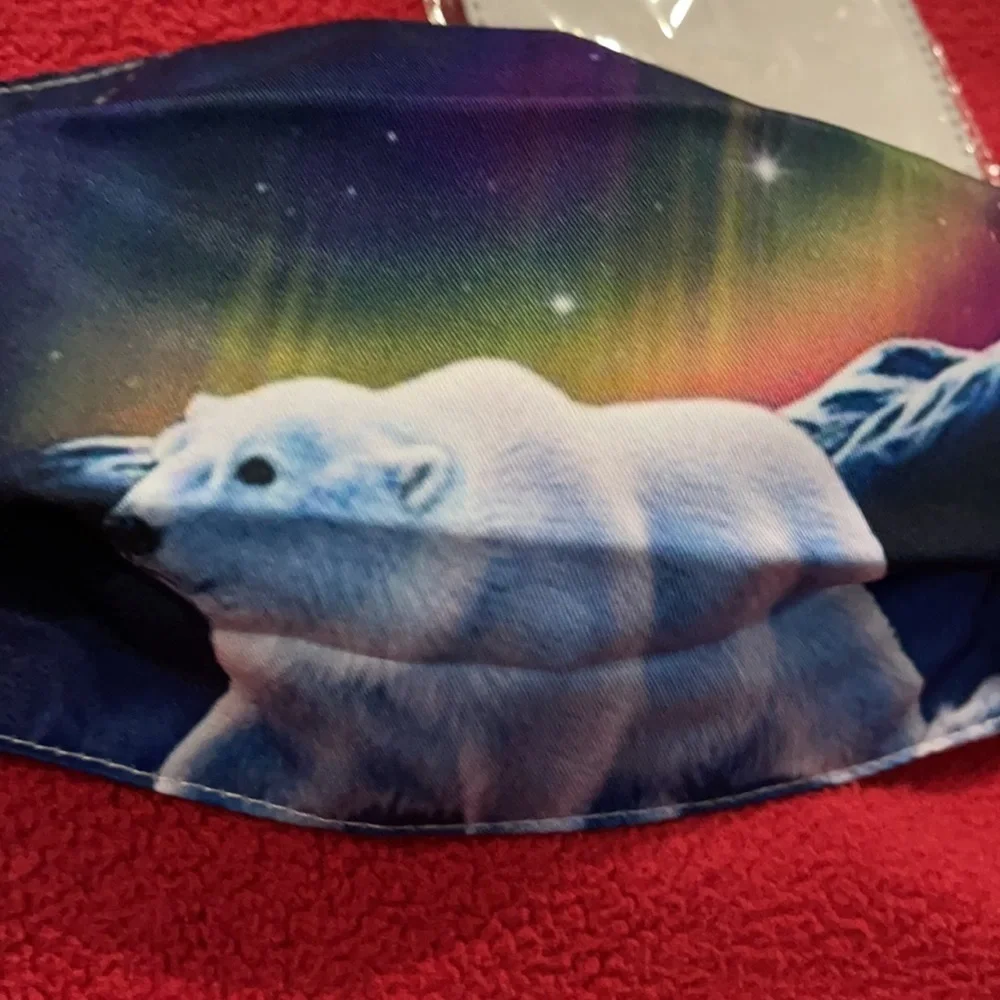 6/$20 New polar bear face mask